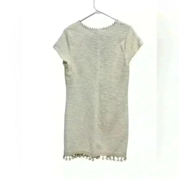 NWT Anthropologie Dolan Tassel Tunic Dress Left Coast Collection Cream M - Picture 6 of 9